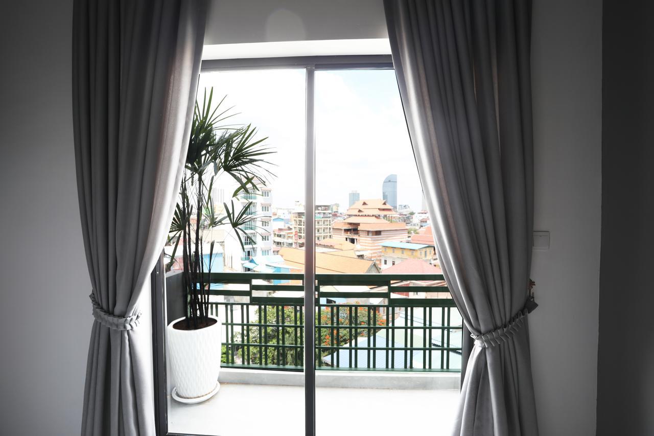 Sky Apartments Riverside - 50M To Royal Palace Phnom Penh Bagian luar foto